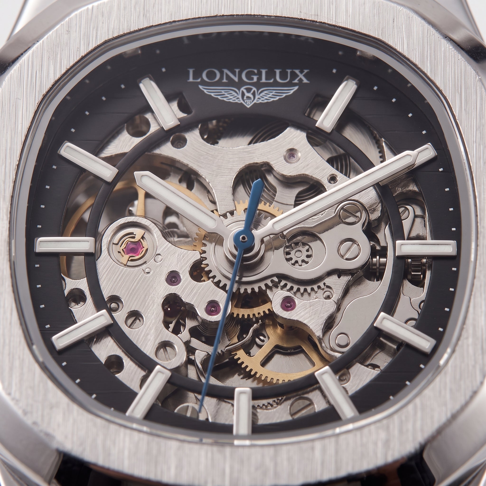 Montre mécanique cuir étanche